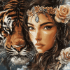 Tiger Fantasy Diamond Painting