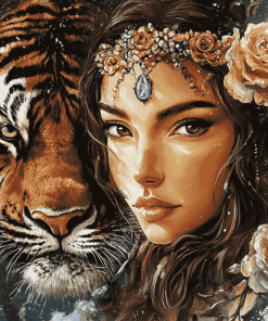 Tiger Fantasy Diamond Painting