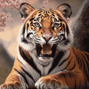 Tiger Jungle Majesty Diamond Painting