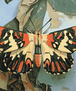 Tiger Moth Butterfly Diamond Painting