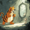 Tigger Animation Diamond Painting