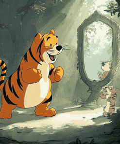 Tigger Animation Diamond Painting