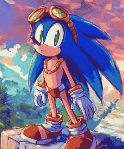 Tikal Sonic Animation Diamond Painting