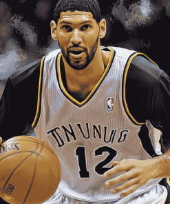 Tim Duncan Basketball Diamond Painting