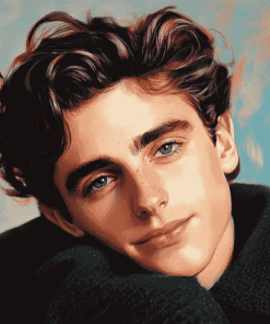 Timothee Chalamet Celebrity Diamond Painting