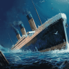 Titanic Ship Disaster Oceans Diamond Painting