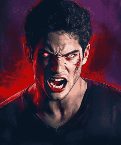 Titular Teen Wolf Diamond Painting