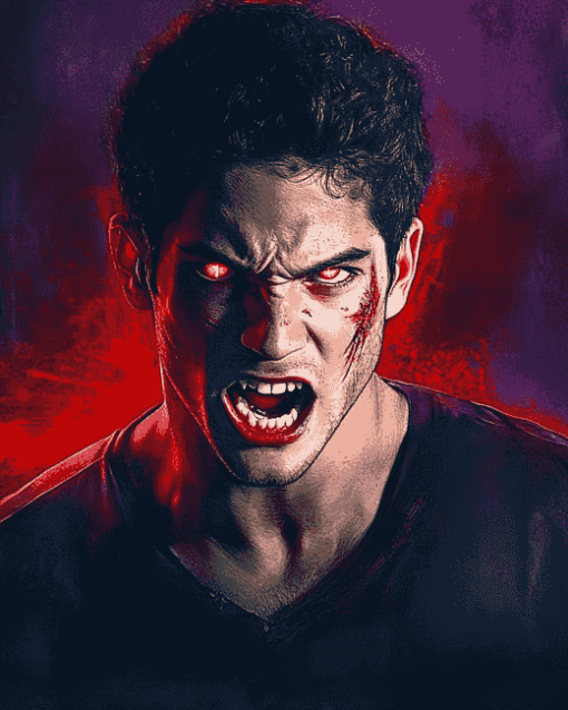 Titular Teen Wolf Diamond Painting