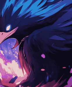 Tokoyami Anime Diamond Painting