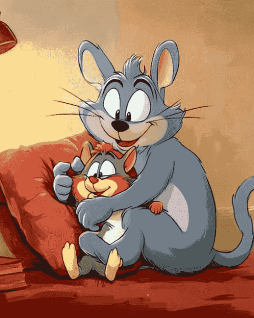 Tom And Jerry Cartoon Diamond Painting