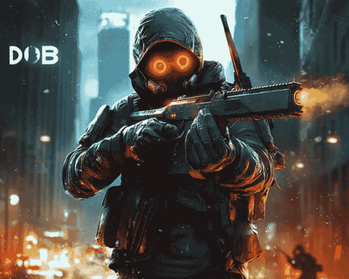 Tom Clancy The Division Gaming Diamond Painting