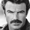 Tom Selleck Iconic Black and White Diamond Painting