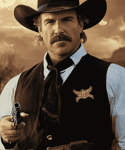 Tombstone Val Kilmer Western Diamond Painting