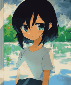 Tomoko Kuroki Anime Diamond Painting