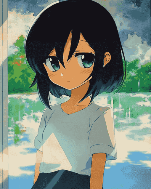 Tomoko Kuroki Anime Diamond Painting