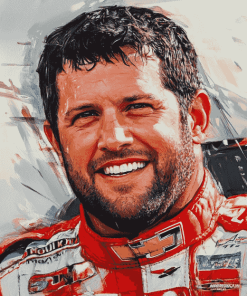 Tony Stewart Racing Legend Diamond Painting