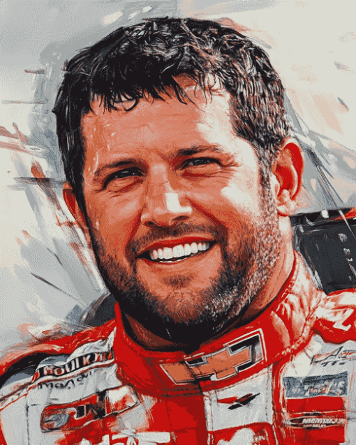 Tony Stewart Racing Legend Diamond Painting