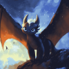 Toothless Night Fury Diamond Painting