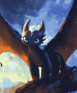 Toothless Night Fury Diamond Painting