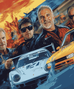 Top Gear TV Show Diamond Painting