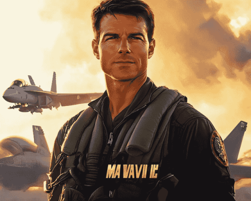 Top Gun Maverick Movie Diamond Painting