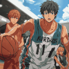 Top Kurokos Basketball Characters Diamond Painting