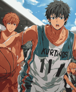 Top Kurokos Basketball Characters Diamond Painting