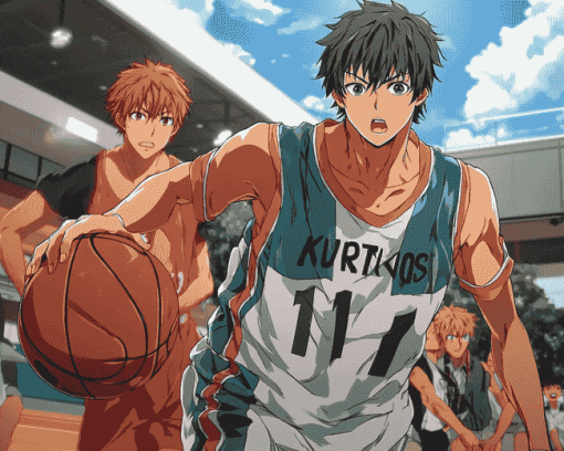 Top Kurokos Basketball Characters Diamond Painting