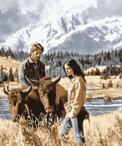 Top Yellowstone Characters Diamond Painting