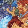 Toriko Anime Poster Diamond Painting