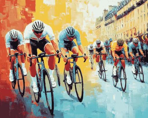 Tour de France Racing Diamond Painting