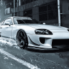 Toyota Supra Mk4 Sports Cars Diamond Painting