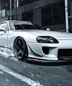 Toyota Supra Mk4 Sports Cars Diamond Painting