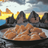 Tre Cime Di Lavaredo Sunset Diamond Painting