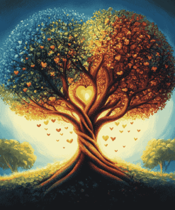 Tree of Life Symbol Diamond Painting