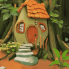 Treehouse Animation Diamond Painting