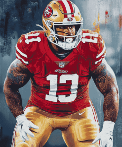 Trent Williams 49ers Diamond Painting