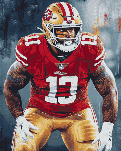 Trent Williams 49ers Diamond Painting