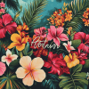 Tropical Roses Blossom Diamond Painting