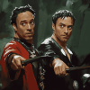 Troy and Abed Series Diamond Painting