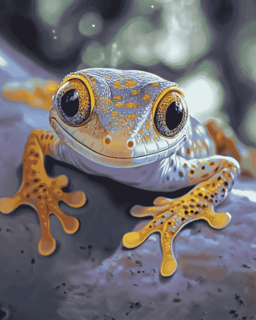 True Gecko Reptiles Diamond Painting