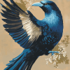 Tui Bird Diamond Painting