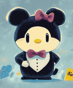 Tuxedo Sam Cartoon Diamond Painting