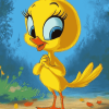 Tweety Cartoon Adventures Diamond Painting