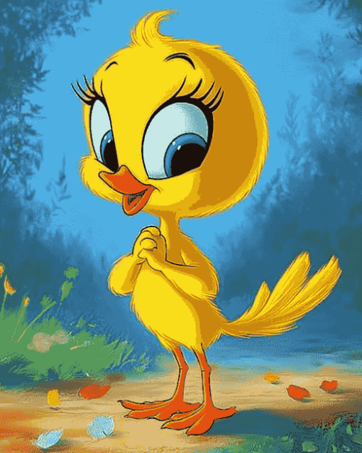 Tweety Cartoon Adventures Diamond Painting