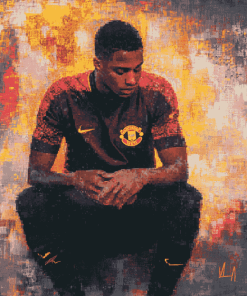 Tyrell Malacia Famous Footballer Diamond Painting