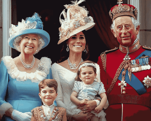 UK Royal Family Diamond Painting