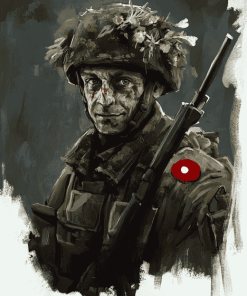 UK Soldier Military Diamond Painting