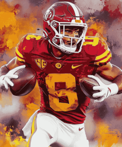 USC Trojans Footballers Diamond Painting