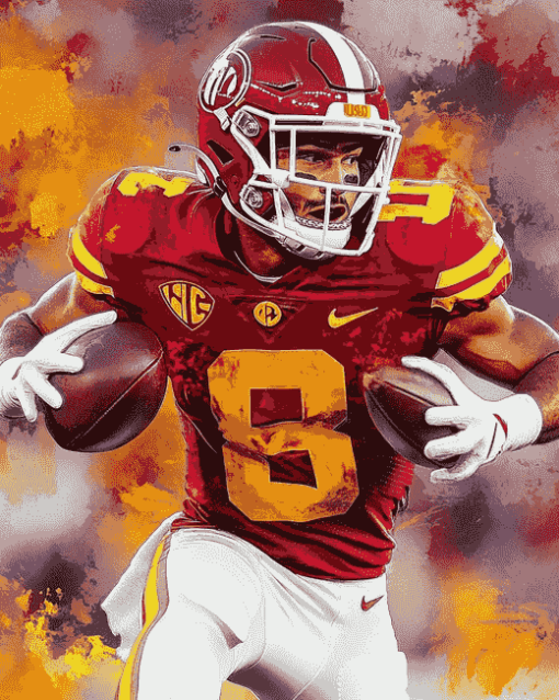 USC Trojans Footballers Diamond Painting